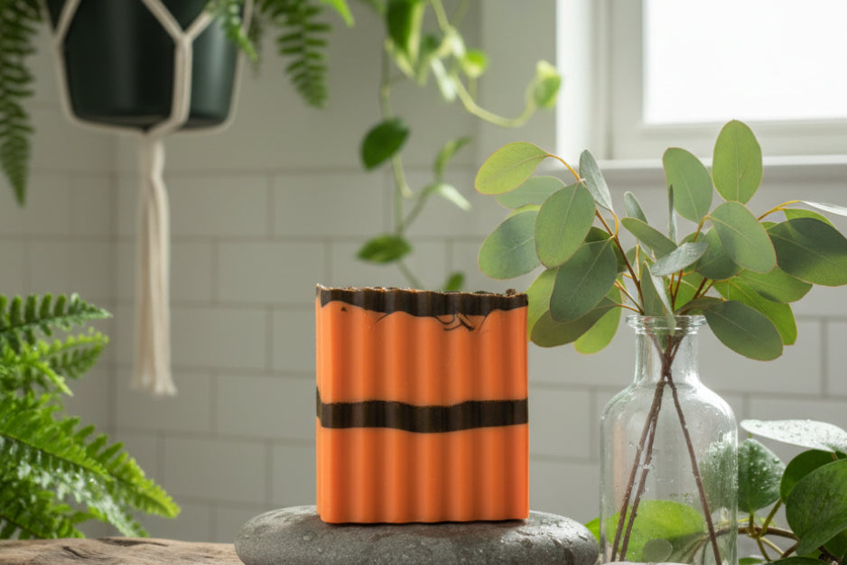 Rose Clay and Charcoal Facial Bar