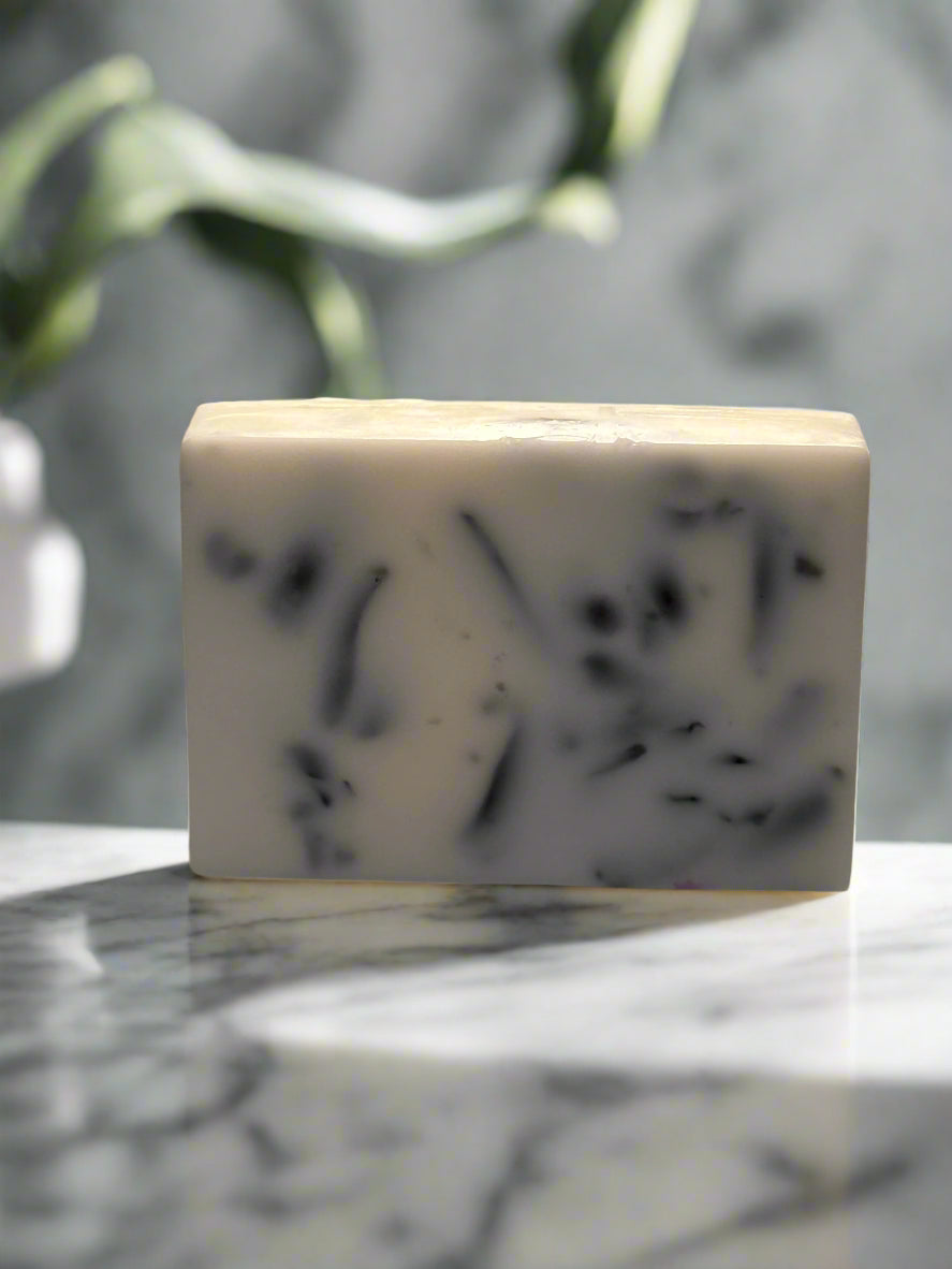 Black and White Confetti Body Soap